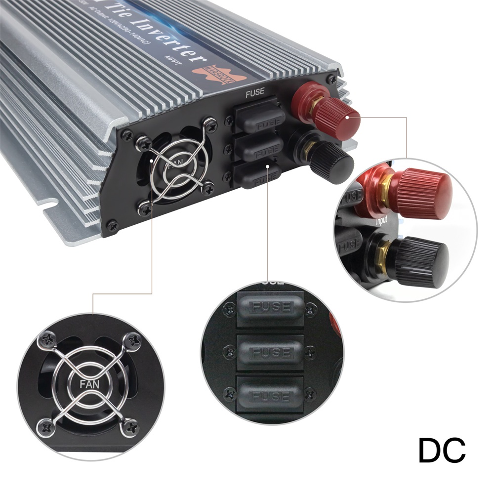 1000-1400w grade tie micro inv - Micro Inverter 1400W Solar Grid Tie avaliação e preço