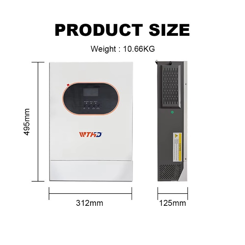 Inversor Solar Híbrido de Onda - Off Grid Solar Inverter 48V 6000W avaliação e preço