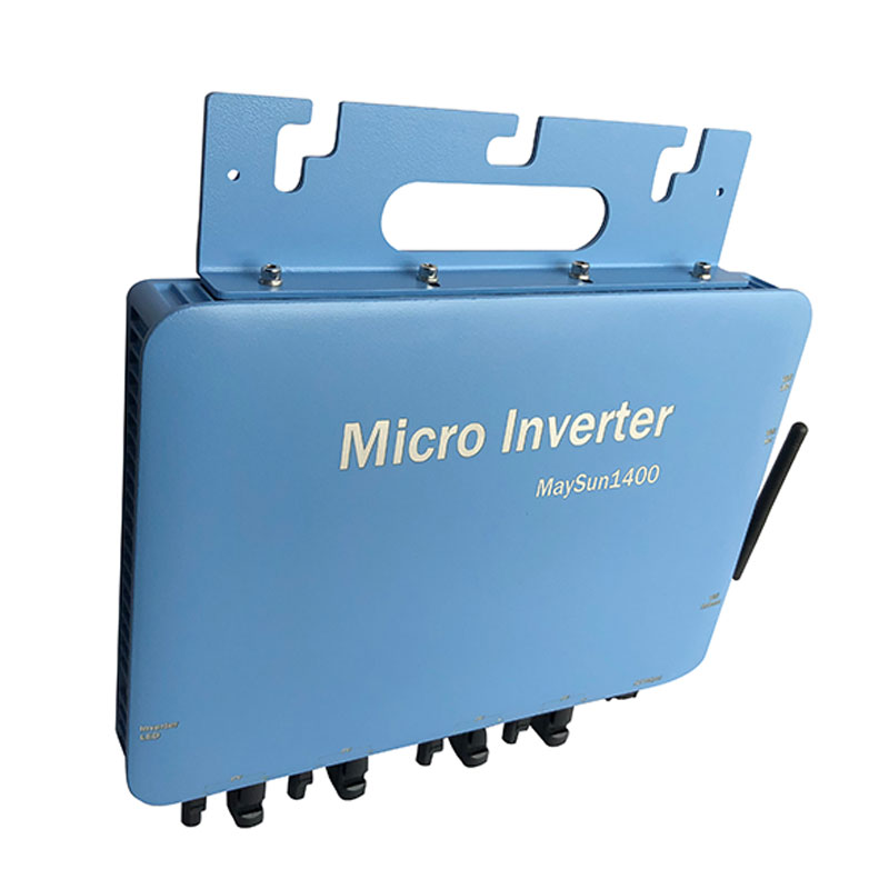 Microinversor solar IP65 com e - Micro Inverter 1400W Solar Grid Tie avaliação e preço