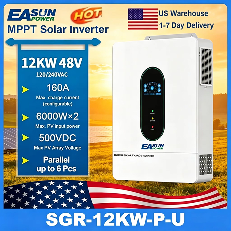 Inversor solar híbrido EASUN P - Grid Tie Inverter Limiter 2000W avaliação e preço