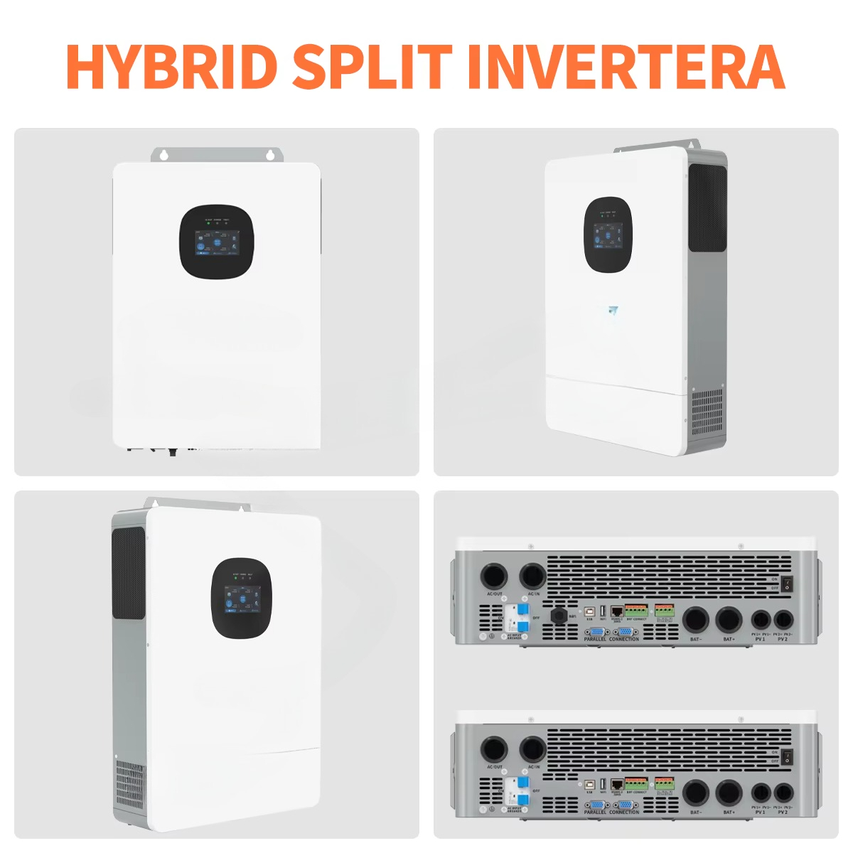Inversor Híbrido UNC 10KW 10KV - Split Phase Inverter 10Kw 110V 220V avaliação e preço