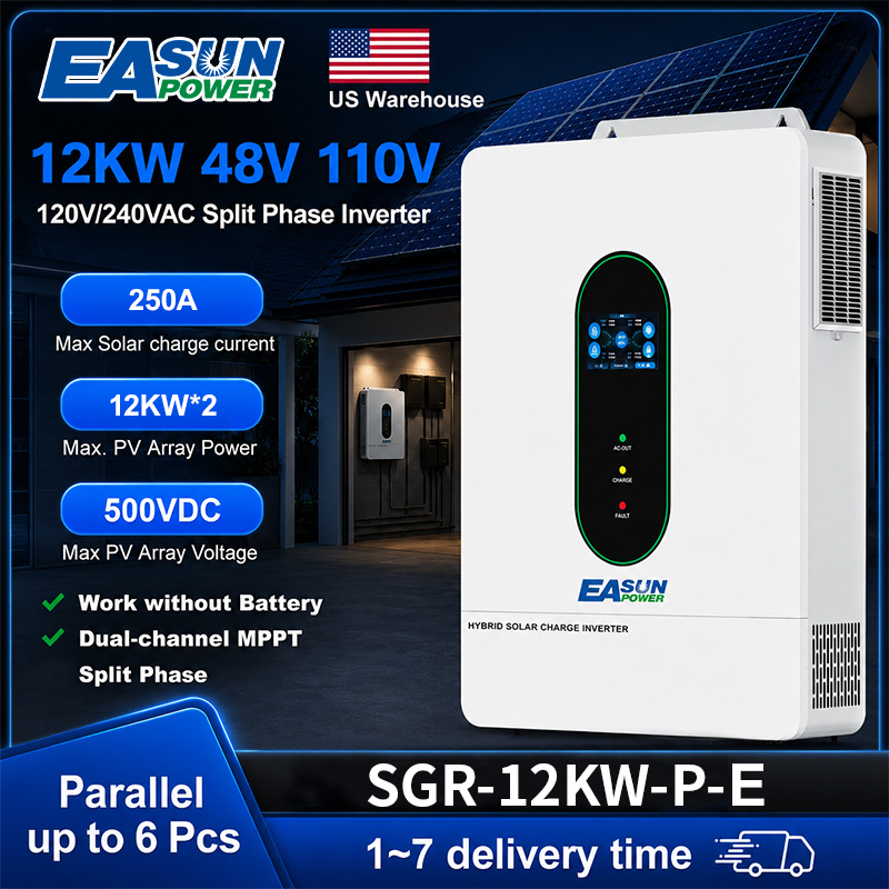 Inversor Solar Híbrido EASUN P - Grid Tie Inverter Limiter 2000W avaliação e preço