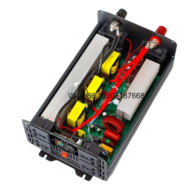 Inversor de Potência de Onda S - Pure Sine Wave Inverter 5000W 48V 220V avaliação e preço