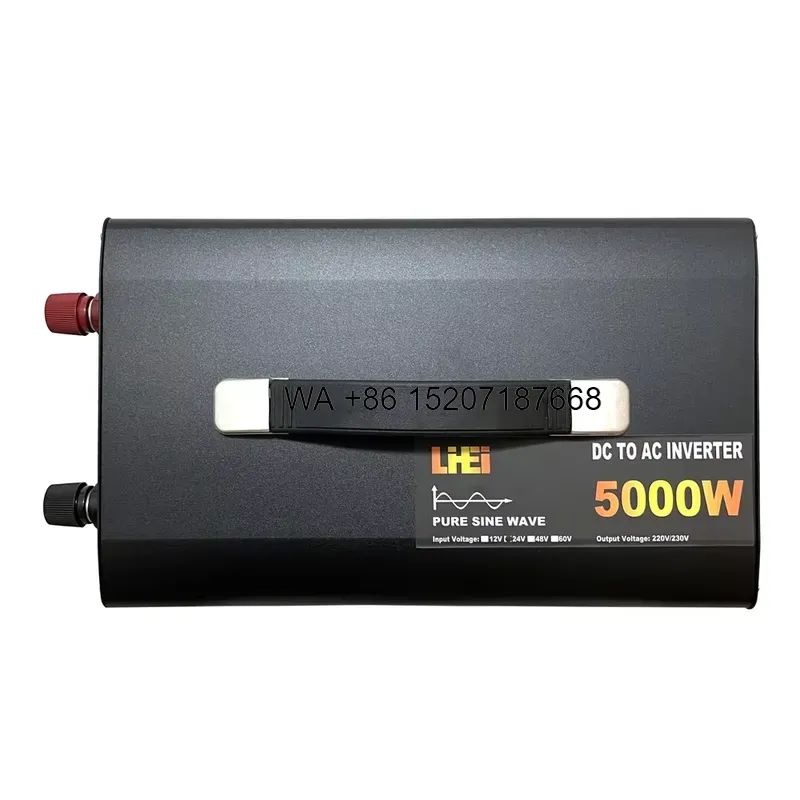 Inversor de Potência de Onda S - Pure Sine Wave Inverter 5000W 48V 220V avaliação e preço